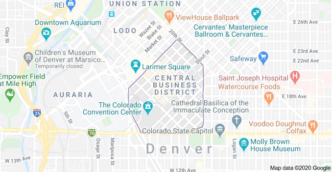 Central-Business-District-Denver-Map