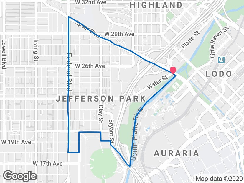 Jefferson-Park-Denver-Map