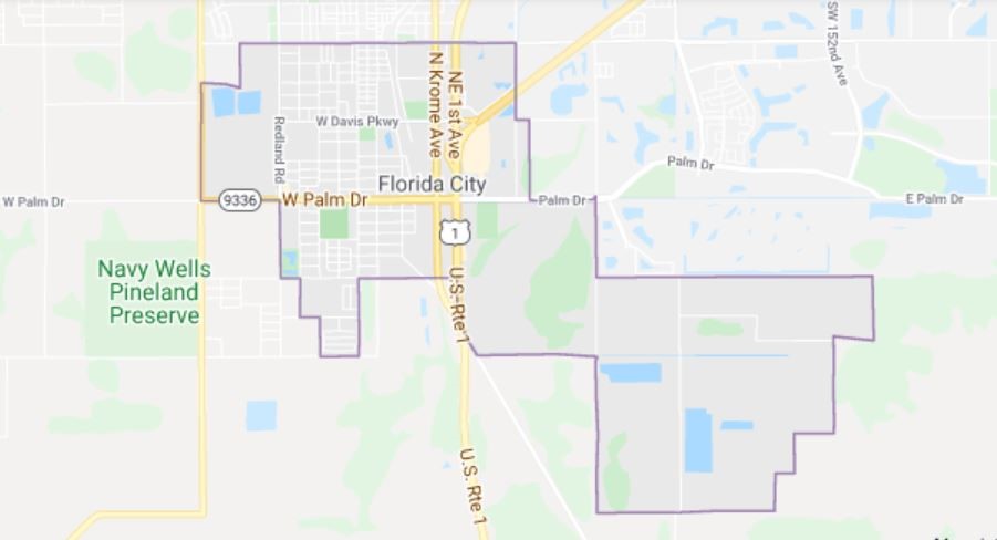 Florida_City_Florida_Map