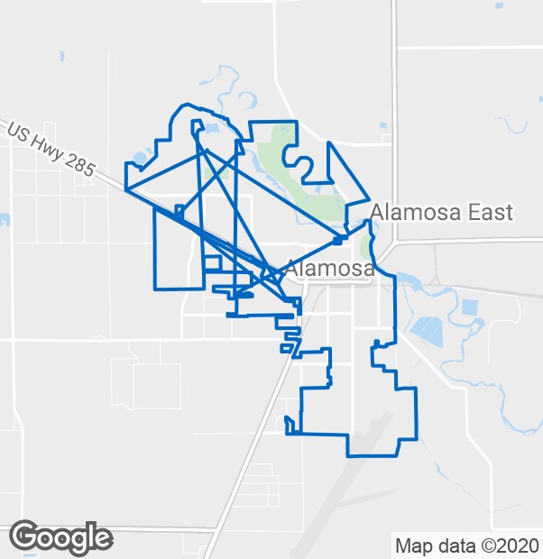 Alamosa_Colorado_Map