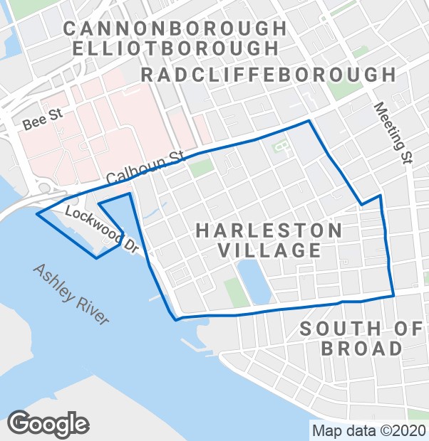 Harleston_Village_Charleston_Map