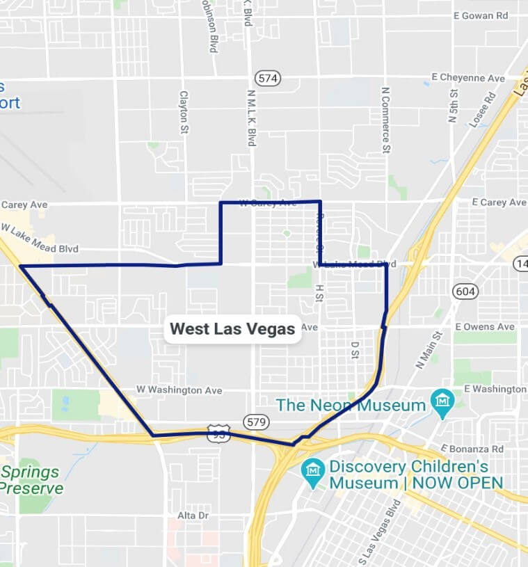 West_Las_Vegas_Map