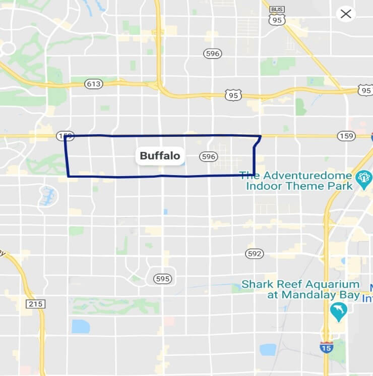 Buffalo_Las_Vegas_map