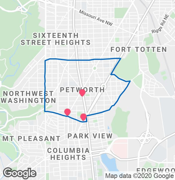 Petworth_Washington_DC_Map