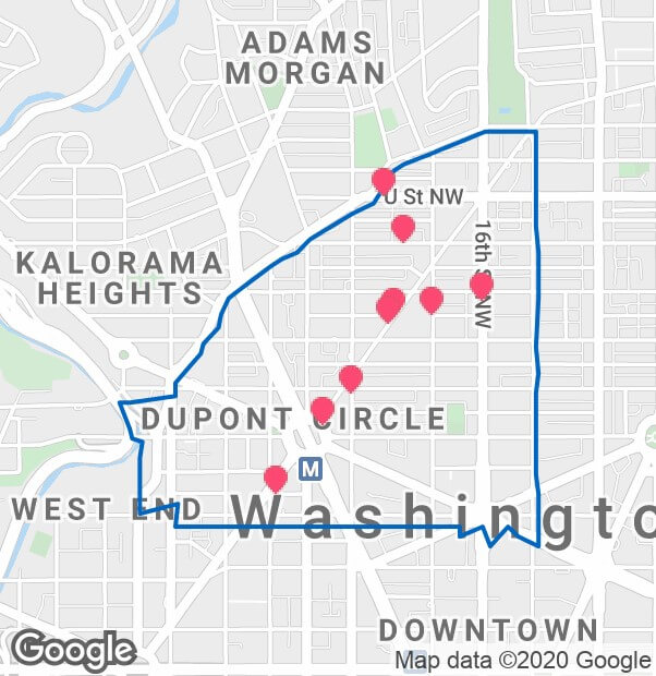 DuPont_Circle_Washington_DC_Map