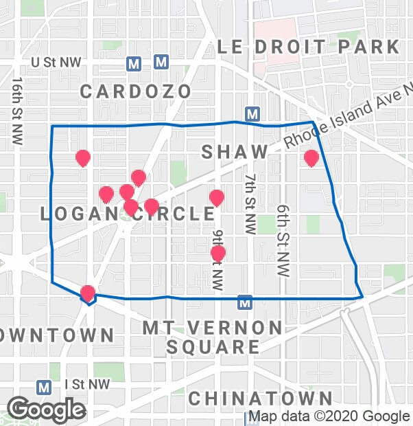Logan_Circle_Washington_DC_Map