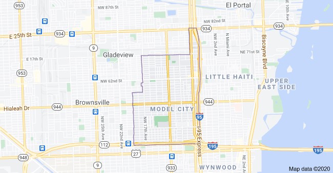 Model_City_Miami_Florida_Map