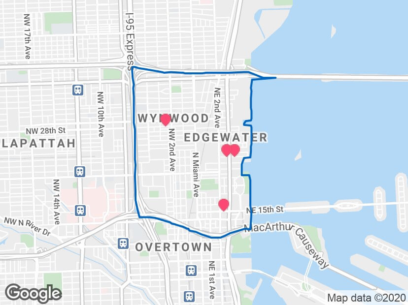 Wynwood_Miami_Florida_Map