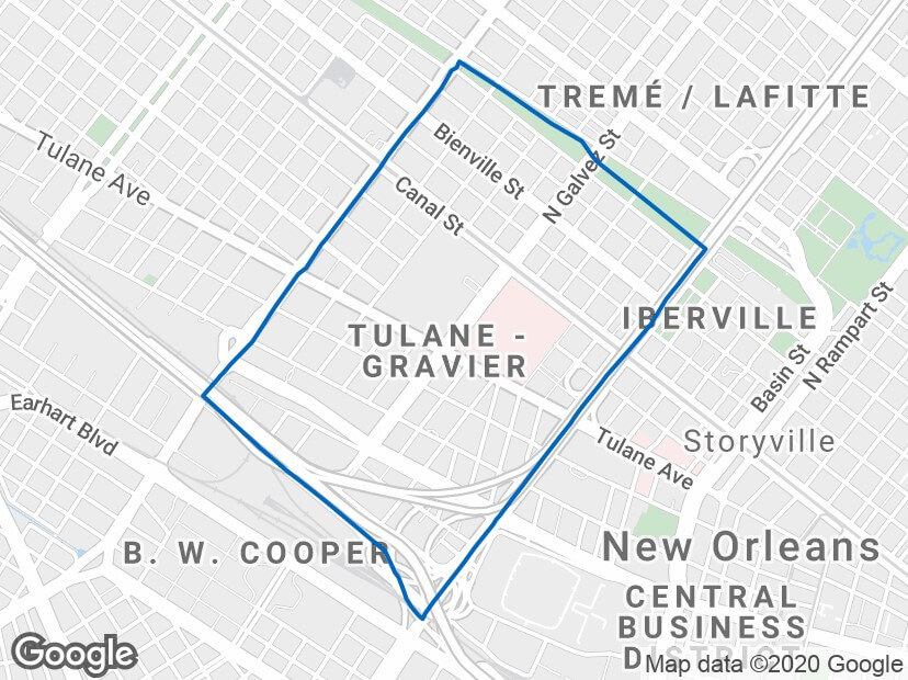 Tulane_Gravier_New_Orleans_Map