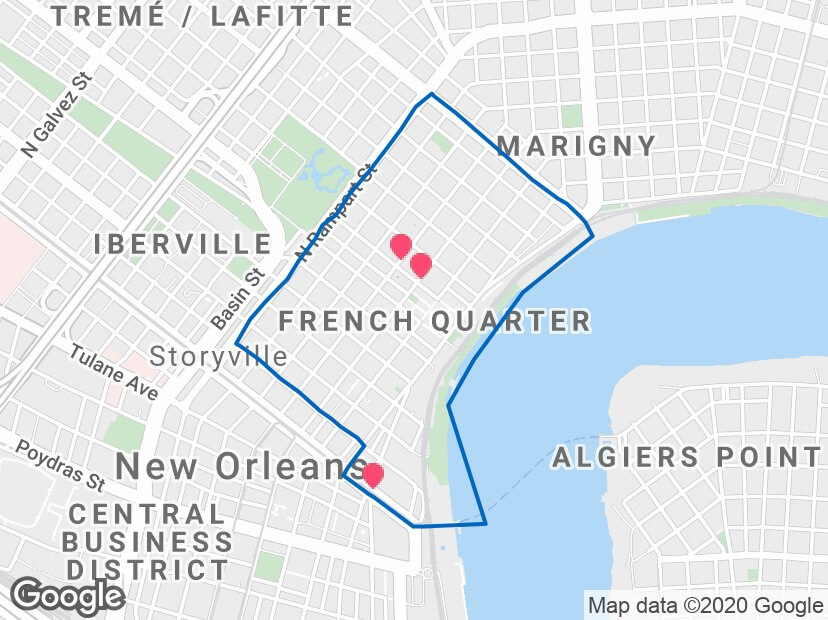 French_Quarter_New_Orleans_Map