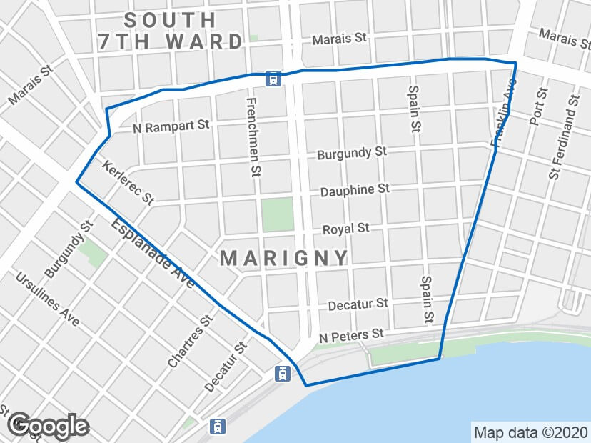 Marigny_New_Orleans_Map