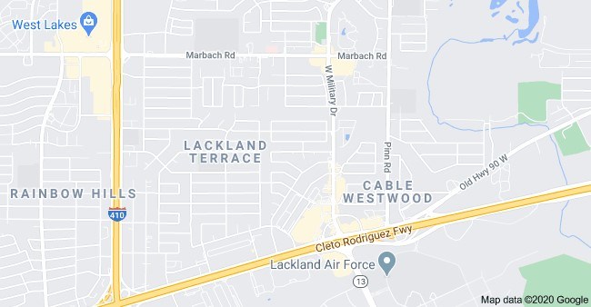 Westwood_Village_San_Antonio_TX_Map