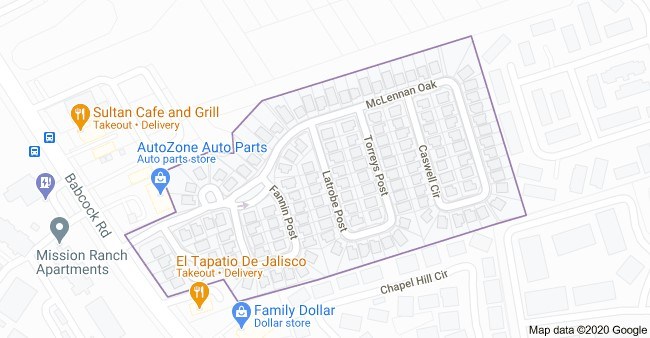 Villas_of_Babcock_Summerwind_San_Antonio_TX_Map