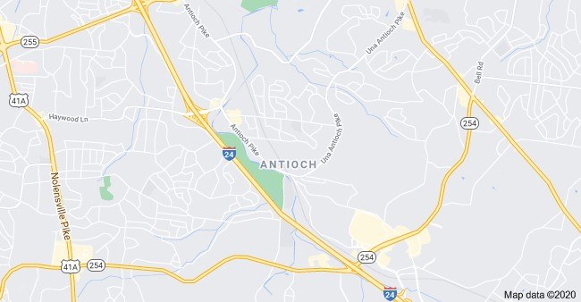 Antioch_Nashville_TN_Map