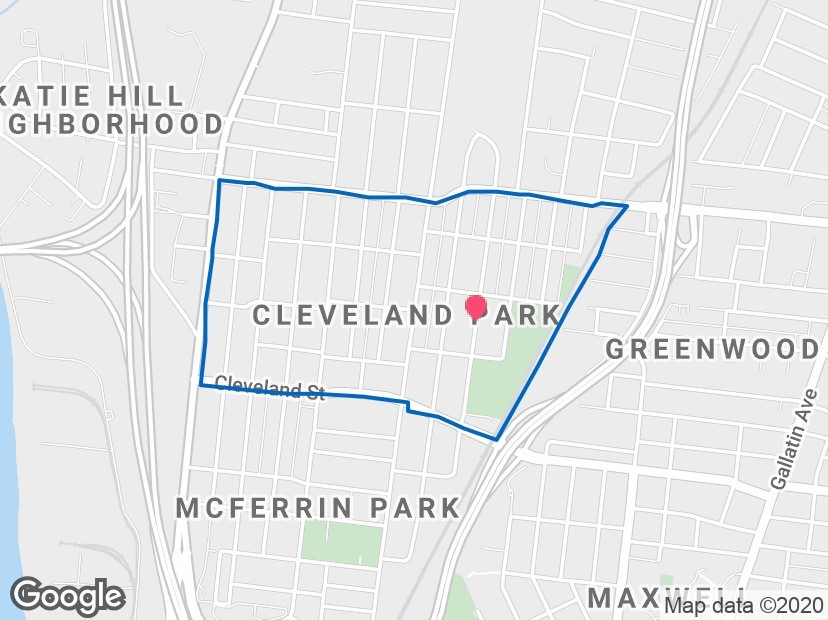Cleveland_Park_Nashville_TN_Map