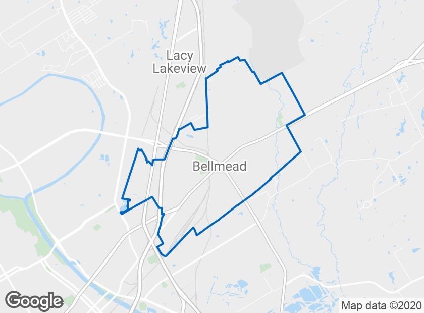 Bellmead_Texas_Map