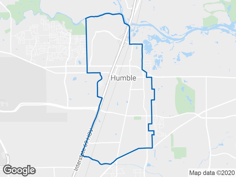 Humble_Texas_Map