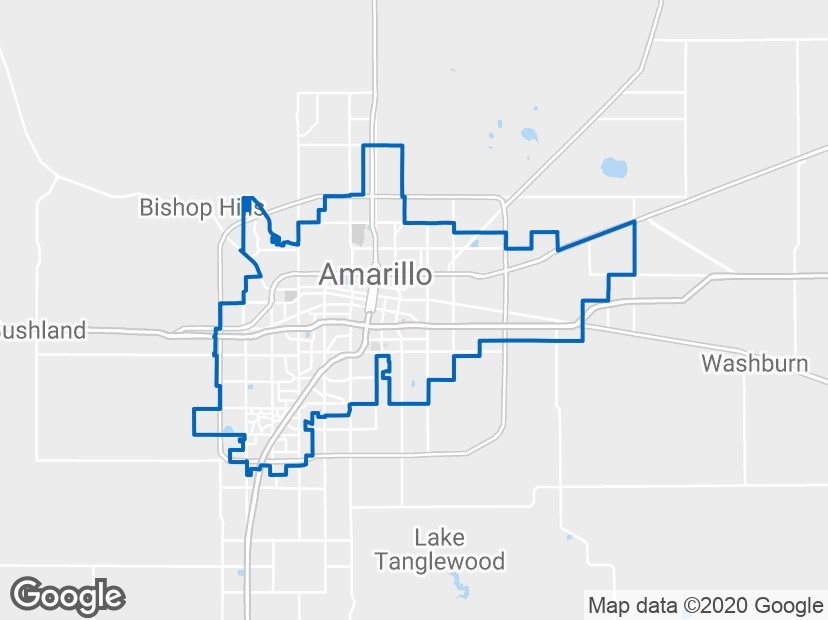 Amarillo_Texas_Map