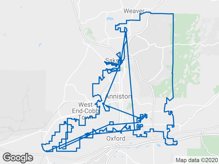 Anniston_Alabama_Map