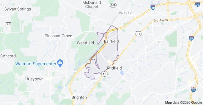 Fairfield_Alabama_Map