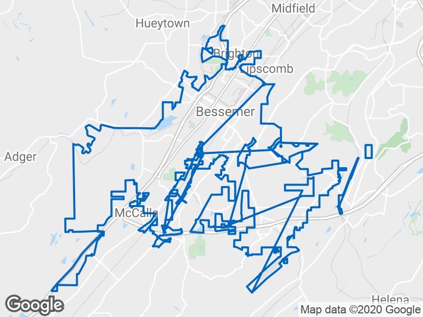 Bessemer_Alabama_Map