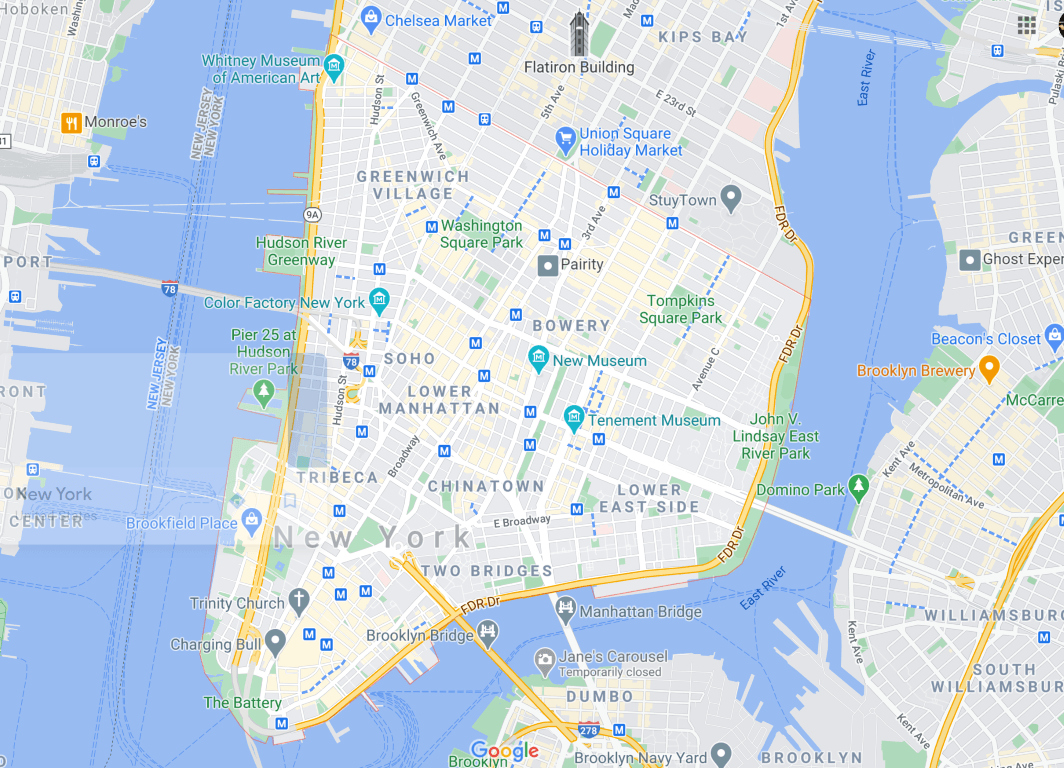 Downtown_Manhattan_New_York_Map