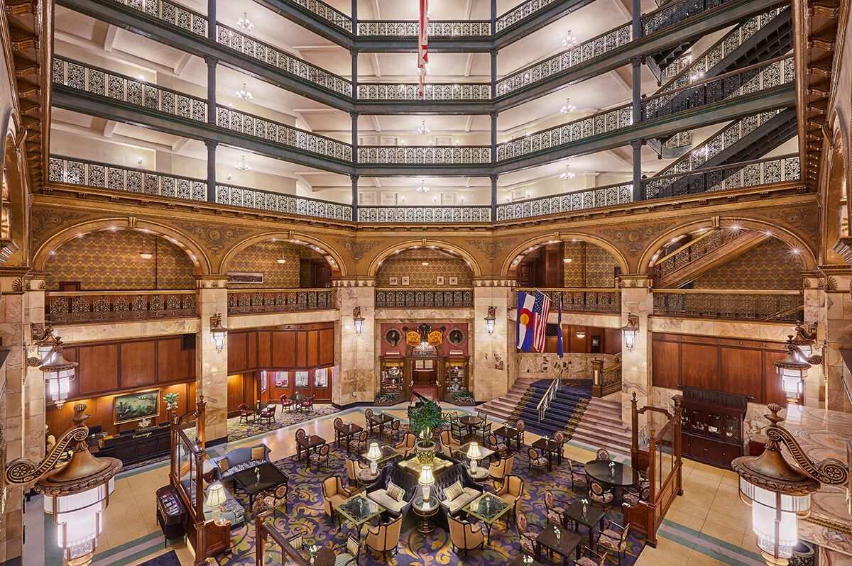 The Brown Palace Hotel and Spa Lobby