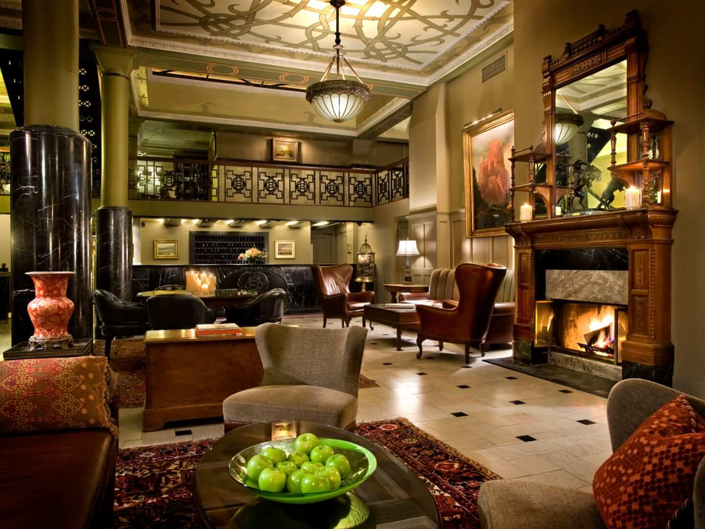 The Oxford Hotel Lobby