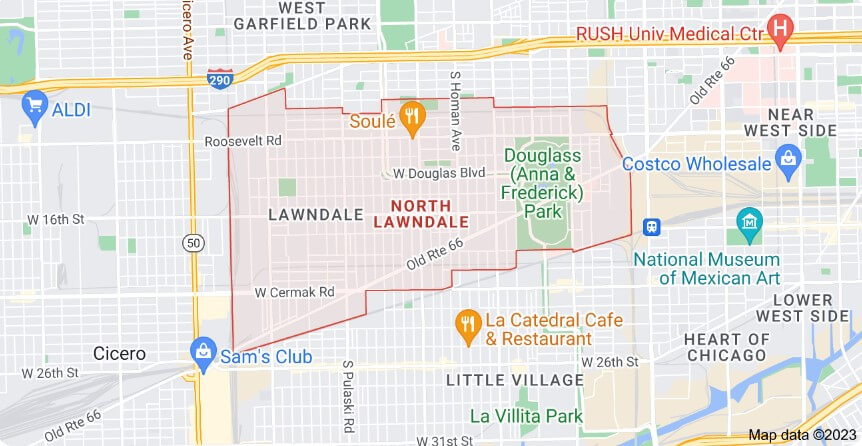 North Lawndale Map 2023