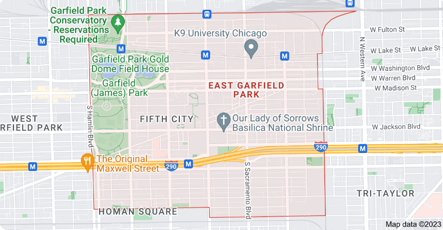 East Garfield Park Map 2023