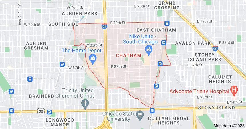 Chatham Map 2023