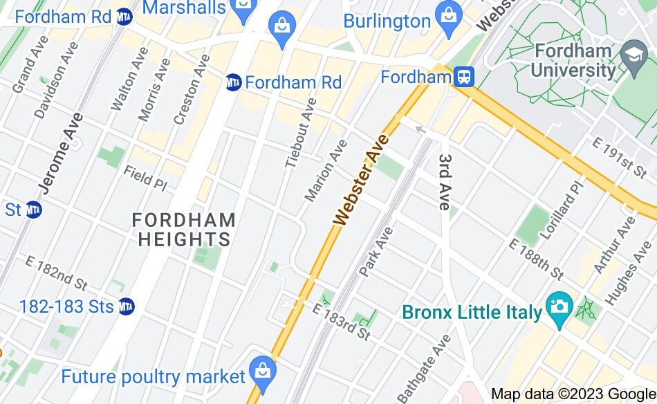 Fordham Map 2023
