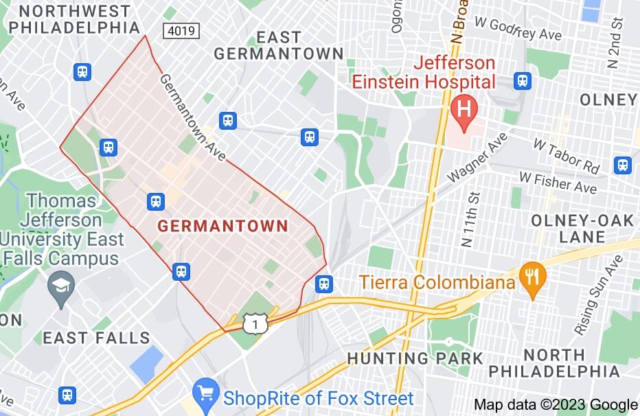 Germantown Map 2023