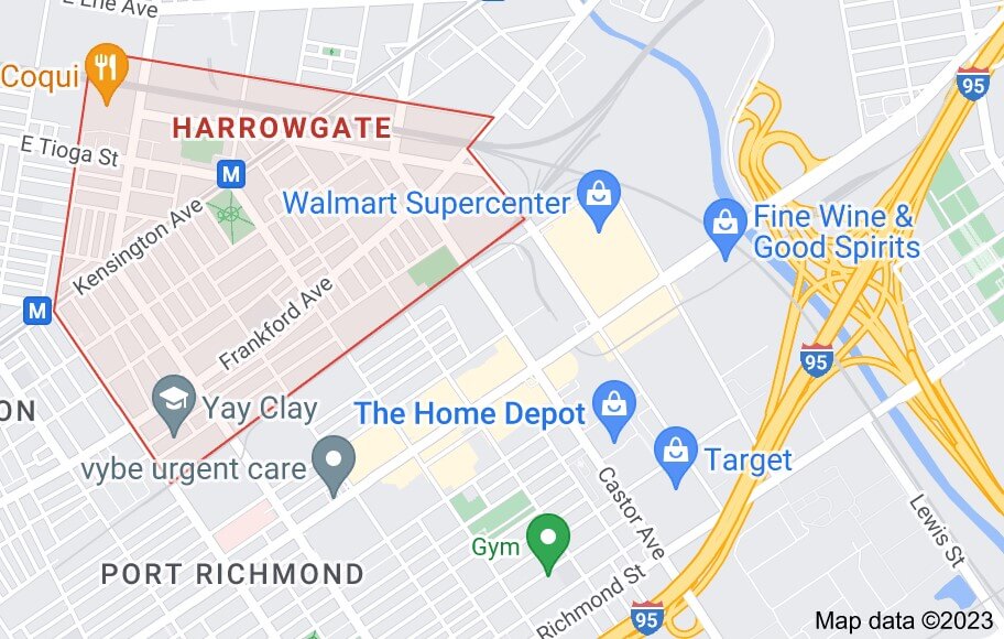 Harrowgate Map 2023