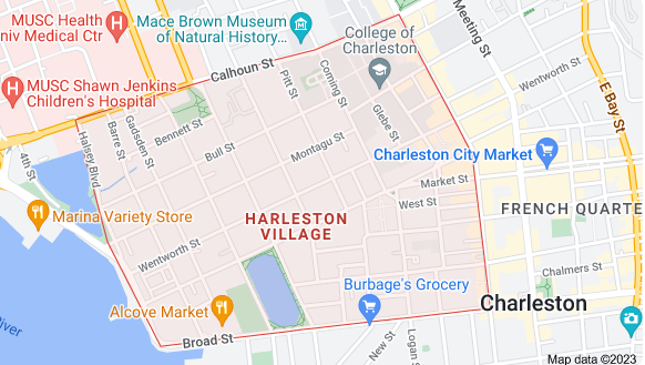 Harleston_Village_Map