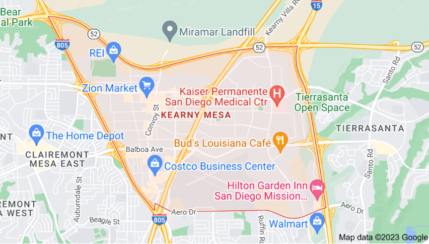 Kearny_Mesa_Map