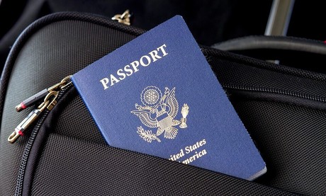 passport in bag pocket